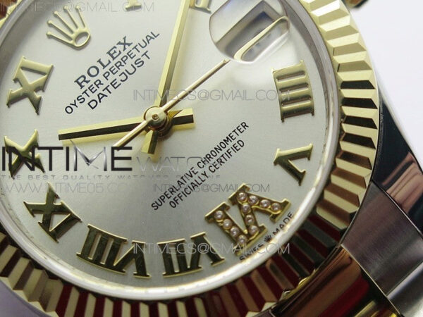 Datejust 31mm 278273 SS/YG BP Best Edition Silver Roman Markers Dial on SS/YG Oyster Bracelet – Bild 6