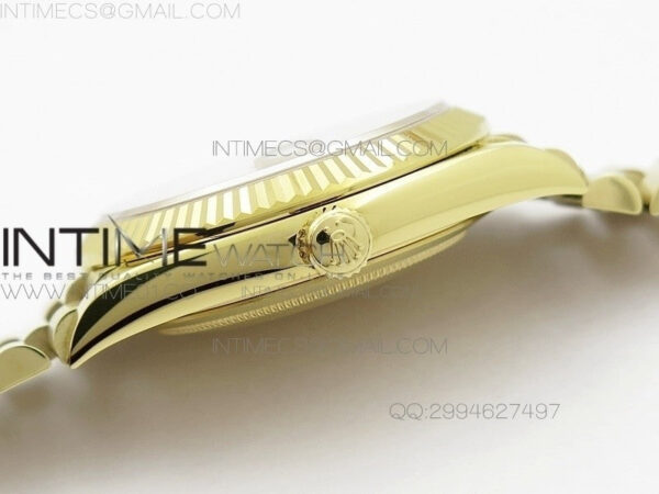 Day-Date 40 YG BP 1:1 Best 228239 Gold Diamond Sticks Dial on SS Bracelet – Bild 5