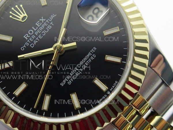Datejust 31mm 278273 SS/YG BP Best Edition Black Stick Markers Dial on SS/YG Jubilee Bracelet – Bild 4