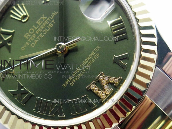 Datejust 31mm 278273 SS/YG BP Best Edition Brown Roman Markers Dial on SS/YG Oyster Bracelet – Bild 5