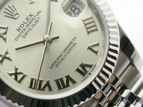 Datejust 31mm 278271 SS BP Best Edition Silver Roman Markers Dial on Jubilee Bracelet – Bild 4