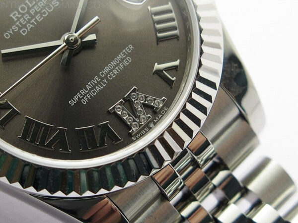 Datejust 31mm 278271 SS BP Best Edition Gray Roman Markers Dial on Jubilee Bracelet – Bild 5