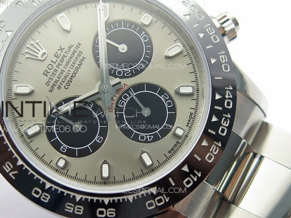 Daytona 116500LN APSF Gray Dial Stick Markers On SS Bracelet Slim A7750 – Bild 5