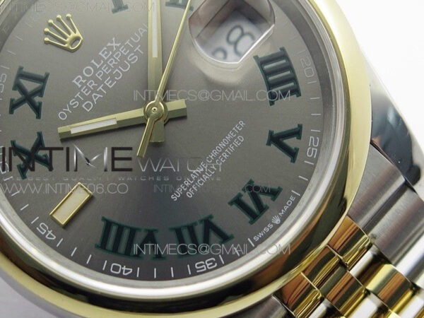 DateJust 36 SS/YG 126203 JDF 1:1 Best Edition Gray Dial on Jubilee Bracelet – Bild 5