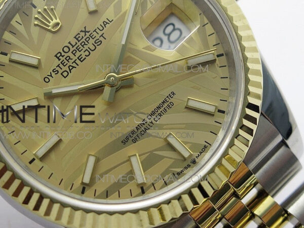 DateJust 36 SS/YG 126233 JDF 1:1 Best Edition New YG Dial on Jubilee Bracelet – Bild 4