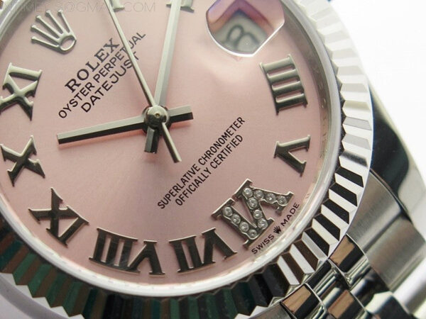 Datejust 31mm 278271 SS BP Best Edition Pink Roman Markers Dial on Jubilee Bracelet – Bild 6