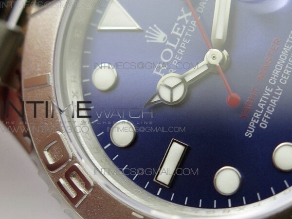 Yacht-Master 116622 904L SS GMF 1:1 Best Edition Blue Dial on 904L SS Bracelet A2836 – Bild 6