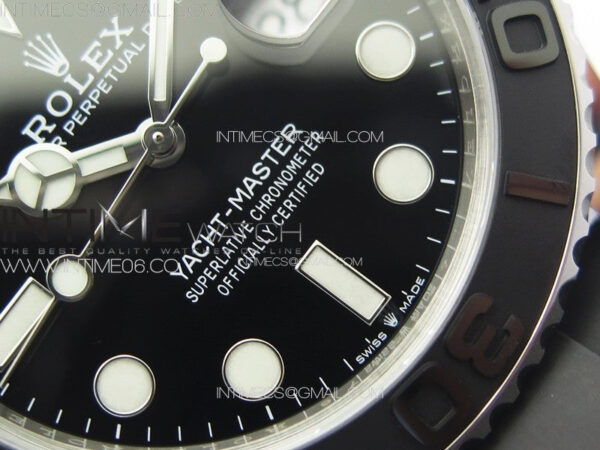 Yacht-Master 42mm 226659 Clean 1:1 Best Edition 3D Black Ceramic Bezel on Oysterflex Strap VR3235 – Bild 6