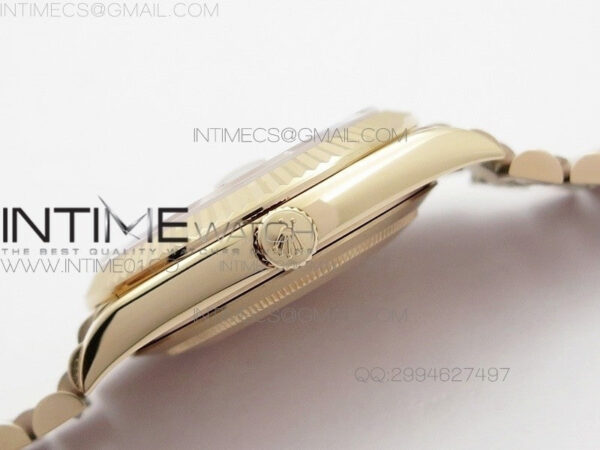 Day-Date 40 RG BP 1:1 Best 228239 Brown Diamond Sticks Dial on SS Bracelet – Bild 6