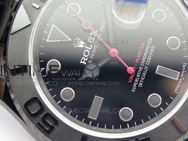 Yacht-Master 116622 DLC VRF Best Edition Black Dial on DLC Bracelet VR3135 – Bild 6