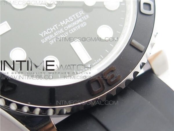 Yacht-Master 226659 42mm BP Maker Best Edition Black Ceramic Bezel on Oysterflex Rubber Strap A2824 – Bild 6
