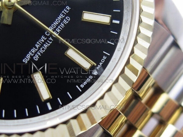 DateJust 36mm 126234 BP 1:1 Best Edition 904L Steel/YG New Version Black Dial on Jubilee Bracelet – Bild 5