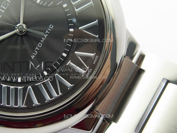 Ballon Bleu 42mm SS K3F 1:1 Best Edition Black Texture Dial on SS Bracelet A2824 – Bild 6