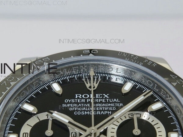 Daytona 116500LN JH Best Black Dial On Rubber Strap A4130 (Free XS rubber strap) – Bild 7