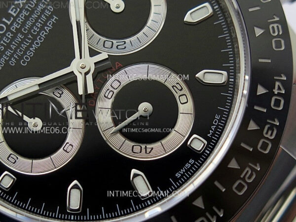 Daytona 116500LN 904L SS Case APSF 1:1 Best Edition Black Dial On 904L SS Bracelet SH4130 – Bild 6