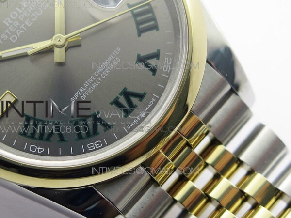 DateJust 36 SS/YG 126203 JDF 1:1 Best Edition Gray Dial on Jubilee Bracelet – Bild 6