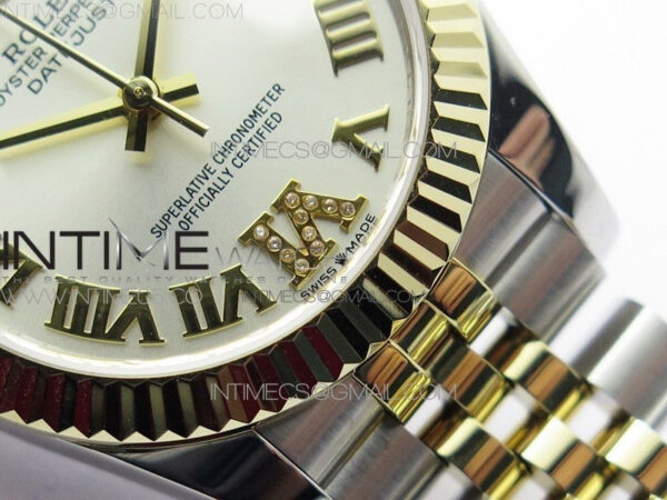 Datejust 31mm 278273 SS/YG BP Best Edition Silver Roman Markers Dial on SS/YG Jubilee Bracelet – Bild 5