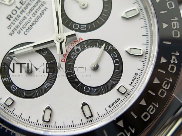 Daytona 116500LN 904L SS Case APSF 1:1 Best Edition White Dial On 904L SS Bracelet SH4130 – Bild 7
