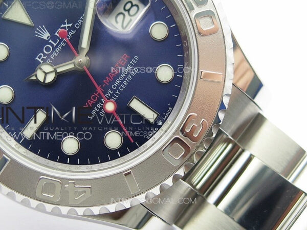 Yacht-Master 126622 904L Steel VRF 1:1 Best Edition Blue Dial on SS Bracelet VR3135 – Bild 6