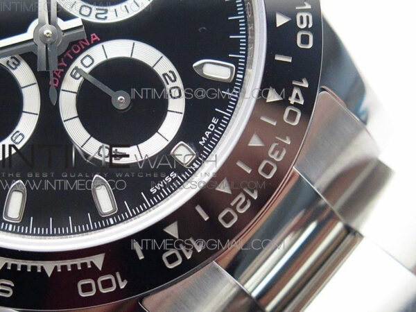 Daytona 116500 VRF 1:1 Best Edition Black Dial on SS Bracelet A7750 V2 – Bild 6