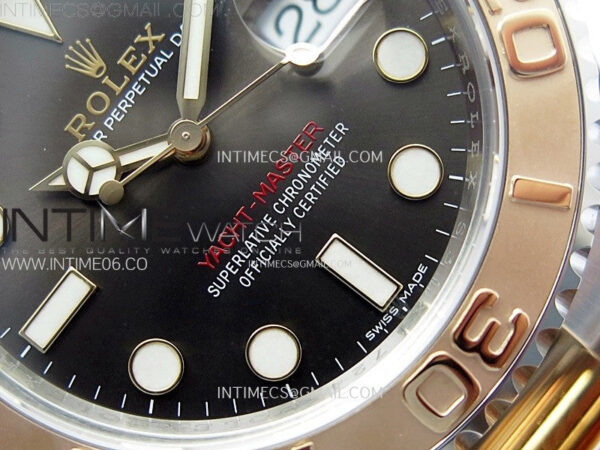 Yacht-Master 116621 904L/RG VSF 1:1 Best Edition Brown Dial On 904L/RG Bracelet VS3135 – Bild 6