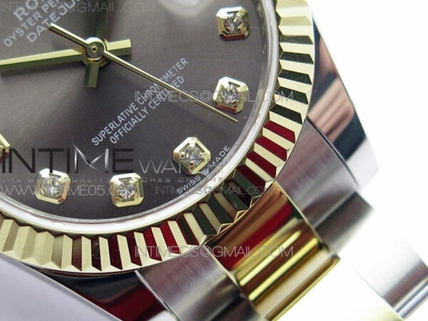 Datejust 31mm 278273 SS/YG BP Best Edition Gray Diamonds Markers Dial on SS/YG Oyster Bracelet – Bild 5