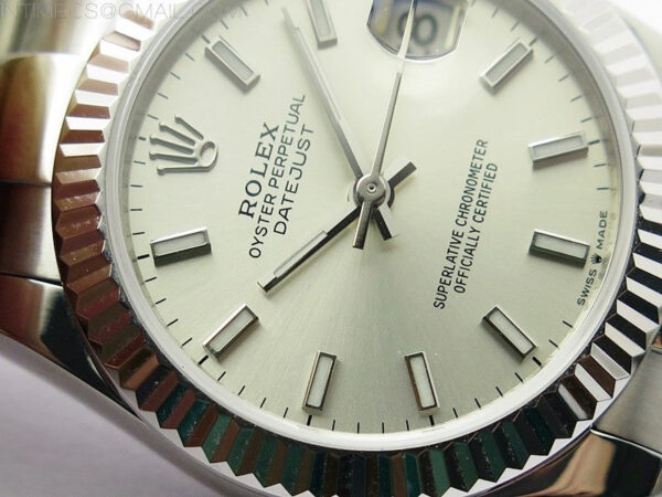 Datejust 31mm 278273 SS BP Best Edition Silver Stick Markers Dial on Oyster Bracelet – Bild 5