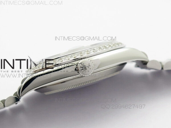 Day-Date 40 SS BP 1:1 Best 228239 Diamond Bezel Gray Dial on SS Bracelet – Bild 6