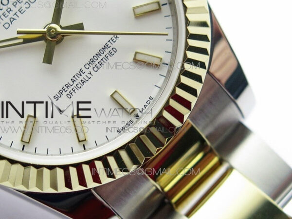 Datejust 31mm 278273 SS/YG BP Best Edition White Stick Markers Dial on SS/YG Oyster Bracelet – Bild 6