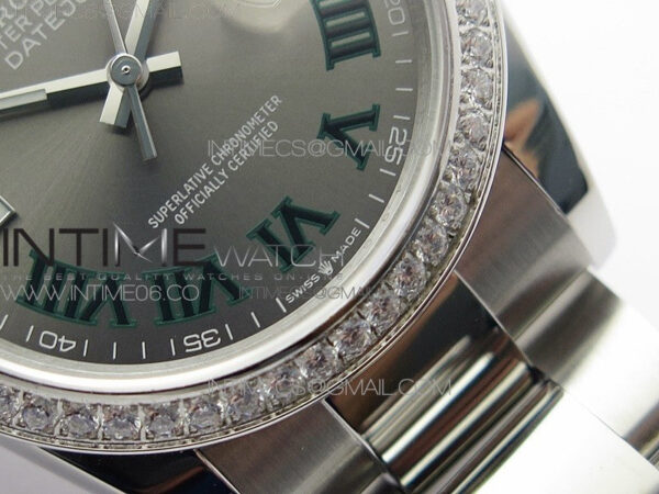 DateJust 36 SS 126234 BP 1:1 Best Edition Gray Dial on Oyster Bracelet – Bild 6