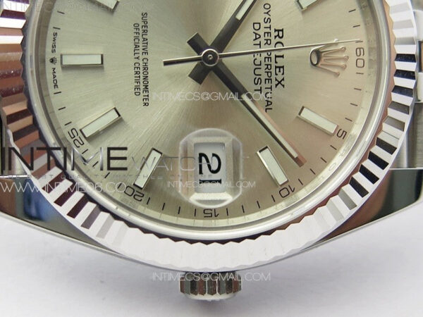 DateJust 41 126334 904L SS VSF 1:1 Best Edition Silver Dial on Jubilee Bracelet VS3235 – Bild 6