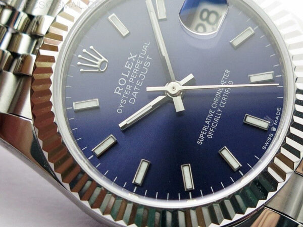 Datejust 31mm 278271 SS BP Best Edition Blue Stick Markers Dial on Jubilee Bracelet – Bild 6