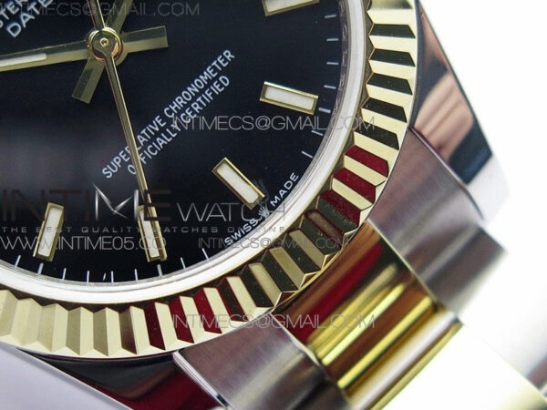 Datejust 31mm 278273 SS/YG BP Best Edition Black Stick Markers Dial on SS/YG Oyster Bracelet – Bild 6