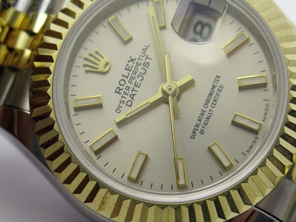 Datejust 28mm 279173 SS/YG BP Best Edition Silver Sticks Markers Dial on SS/YG Jubilee Bracelet ETA2671 – Bild 5