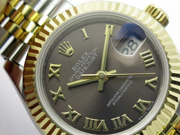 Datejust 28mm 279173 SS/YG BP Best Edition Gray Roman Markers Dial on SS/YG Jubilee Bracelet ETA2671 – Bild 6