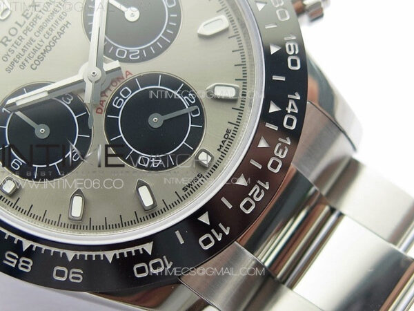 Daytona 116500LN APSF Gray Dial Stick Markers On SS Bracelet Slim A7750 – Bild 6