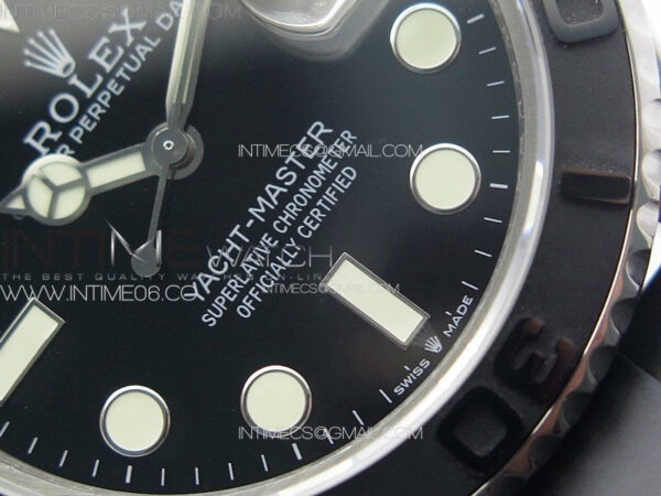 Yacht-Master 42mm 226659 APSF Best Edition 3D Black Ceramic Bezel on Oysterflex Strap SA3235 – Bild 6