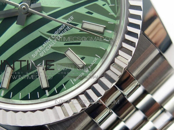 DateJust 36 SS 126234 BP 1:1 Best Edition New Green Dial on Jubilee Bracelet – Bild 5