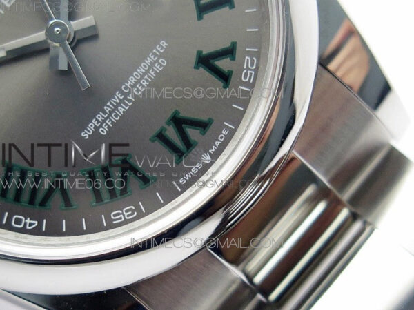 DateJust 36 SS 126200 BP 1:1 Best Edition Gray Dial on Oyster Bracelet – Bild 6