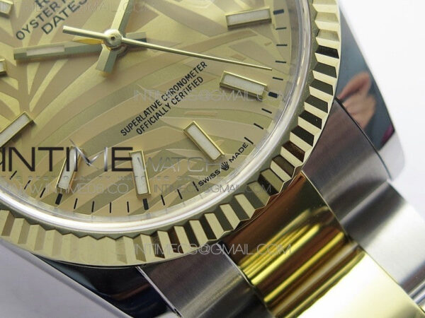 DateJust 36 SS/YG 126233 JDF 1:1 Best Edition New YG Dial on Oyster Bracelet – Bild 6