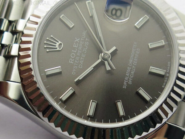 Datejust 31mm 278271 SS BP Best Edition Gray Sticks Markers Dial on Jubilee Bracelet – Bild 6