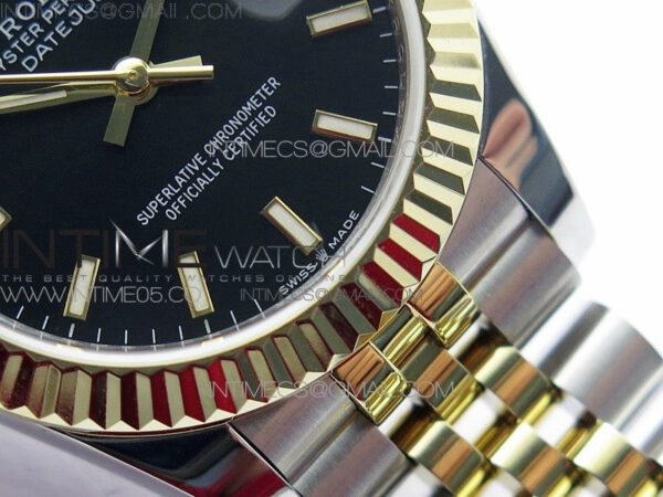Datejust 31mm 278273 SS/YG BP Best Edition Black Stick Markers Dial on SS/YG Jubilee Bracelet – Bild 6