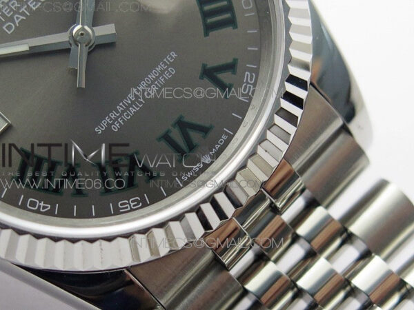 DateJust 36 SS 126234 BP 1:1 Best Edition Gray Dial on Jubilee Bracelet – Bild 6