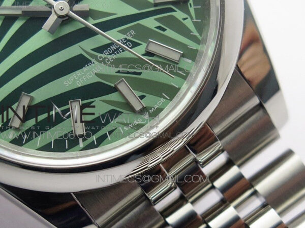 DateJust 36 SS 126200 BP 1:1 Best Edition New Green Dial on Jubilee Bracelet – Bild 5