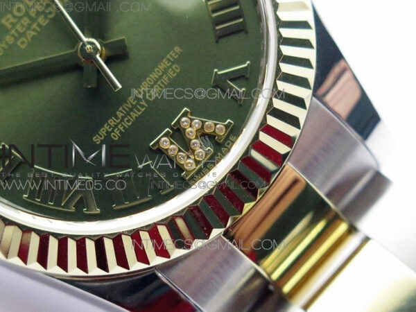 Datejust 31mm 278273 SS/YG BP Best Edition Brown Roman Markers Dial on SS/YG Oyster Bracelet – Bild 6