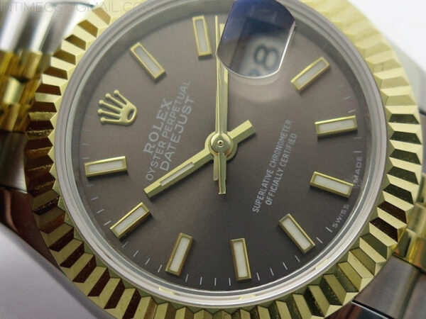 Datejust 28mm 279173 SS/YG BP Best Edition Green Sticks Markers Dial on SS/YG Jubilee Bracelet ETA2671 – Bild 6