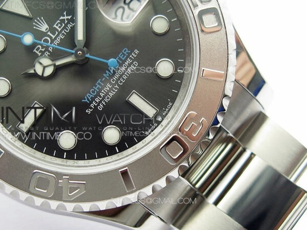 Yacht-Master 126622 904L Steel VRF 1:1 Best Edition Rhodium Dial on SS Bracelet VR3135 – Bild 6
