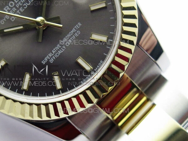 Datejust 31mm 278273 SS/YG BP Best Edition Gray Stick Markers Dial on SS/YG Oyster Bracelet – Bild 6