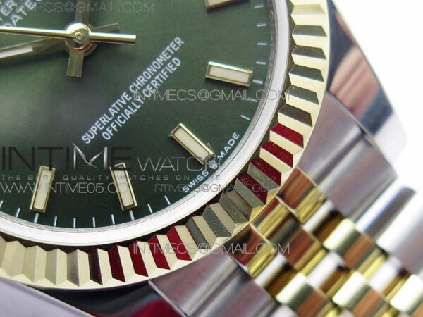 Datejust 31mm 278273 SS/YG BP Best Edition Gray Stick Markers Dial on SS/YG Jubilee Bracelet – Bild 6