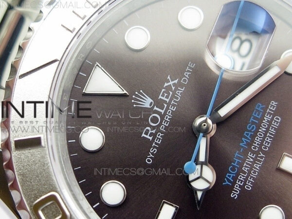 Yacht-Master 116622 904L SS GMF 1:1 Best Edition Baselworld Gray Dial on 904L SS Bracelet A2836 – Bild 6